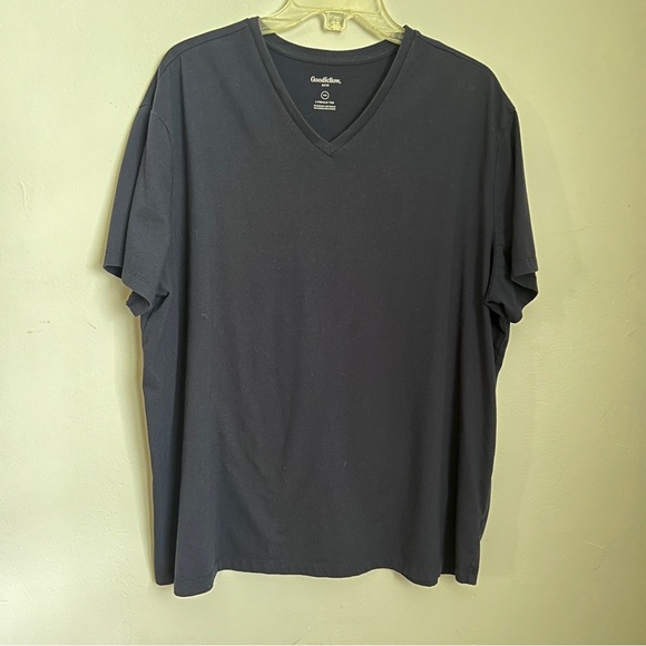 Goodfellow & Co Navy Women’s Short Sleeve Lyndale Tee Size XXL - Picture 1 of 5